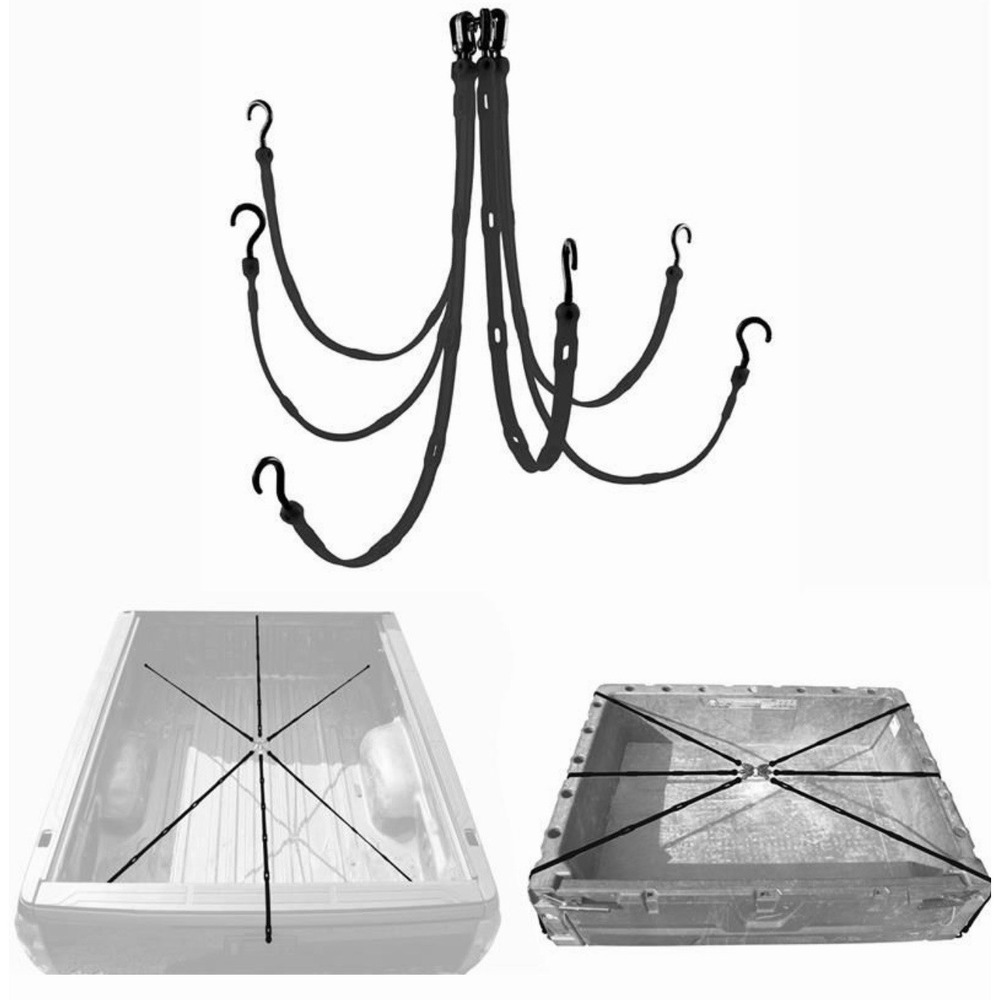 The Perfect Bungee 36" Adjustable Flex-Web Cargo Netting 6 Arm All Weather NEW